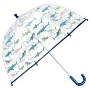 Stephen Joseph Παιδική Ομπρέλα Διάφανη που αλλάξει χρώμα, Shark SJ130280