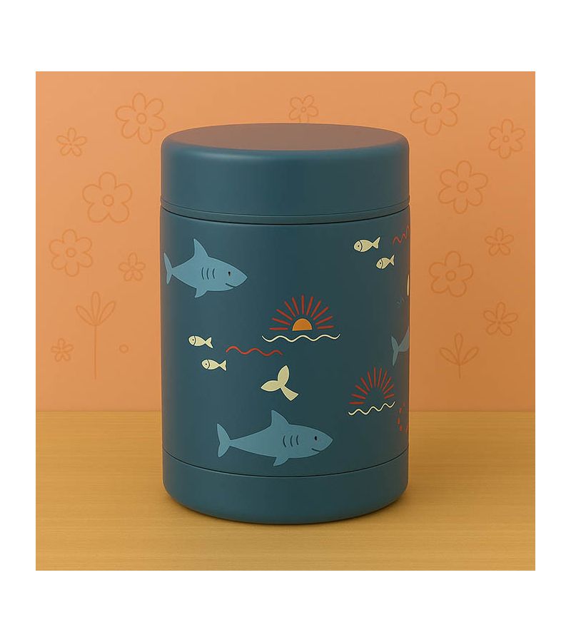 FRESK Θερμός από ανοξείδωτο ατσάλι φαγητού 300ml - Shark FR-FD100-88 - Image 2