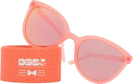 KiETLA Γυαλιά Ηλίου 4-6 ετών BuZZ - Neon Pink BU4SUNNEON - Image 4