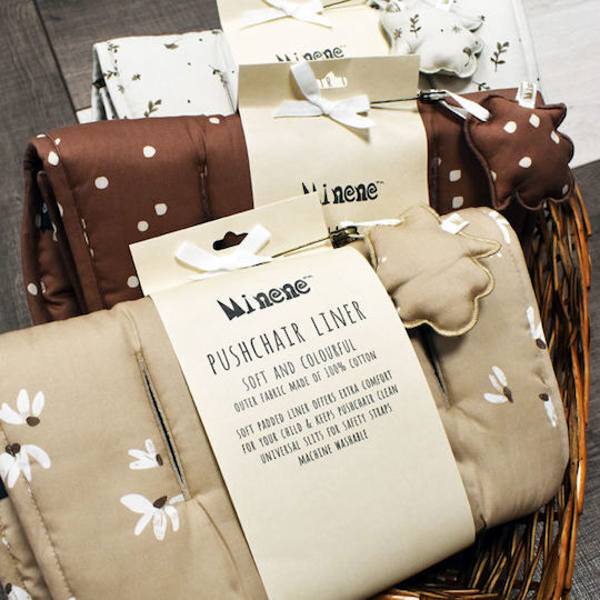 Στρωματάκι Καροτσιού Terracotta Πουά Minene 12315008230OS - Image 2