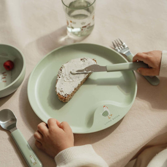 Little Dutch Σετ Φαγητού Little Farm από Πλαστικό Πράσινο 6τμχ - Image 3