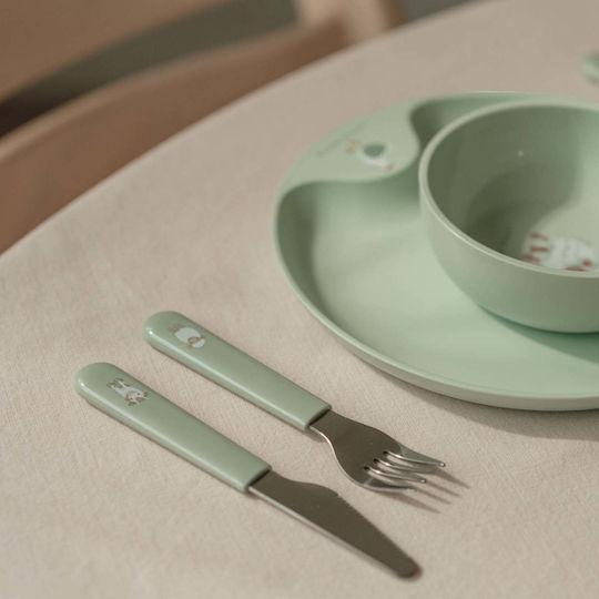 Little Dutch Σετ Φαγητού Little Farm από Πλαστικό Πράσινο 6τμχ - Image 5