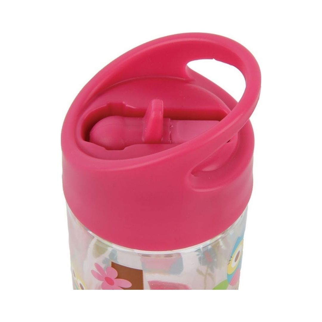 Stephen Joseph Πλαστικό Παγούρι με Καλαμάκι Flip Top Owl 355ml SJ112276 - Image 3