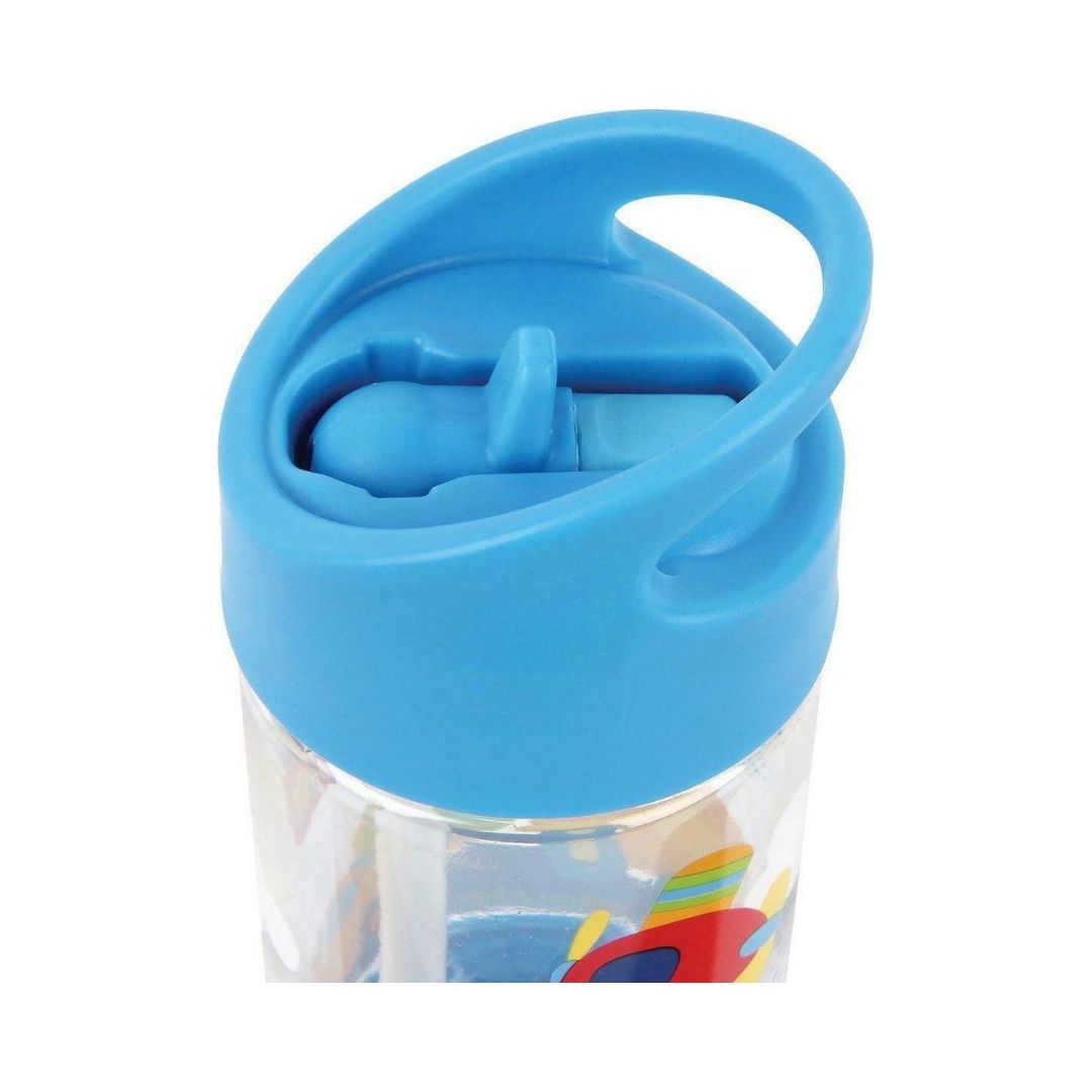 Stephen Joseph Πλαστικό Παγούρι με Καλαμάκι Flip Top Transportation 355ml SJ112262 - Image 3