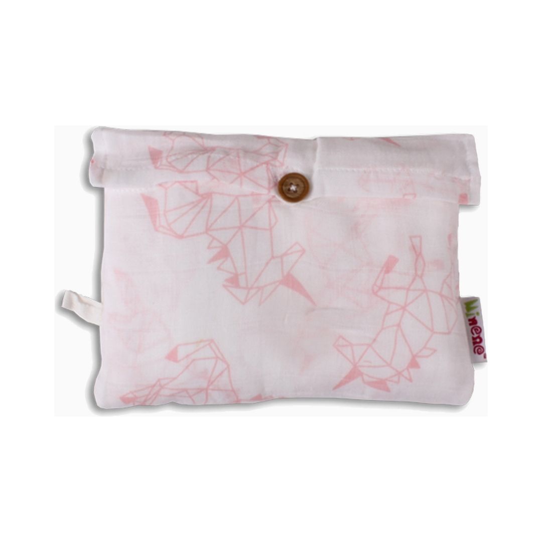 Minene Πάνα Αγκαλιάς Μουσελίνα Pink Unicorns 100x120cm MN21300 - Image 2