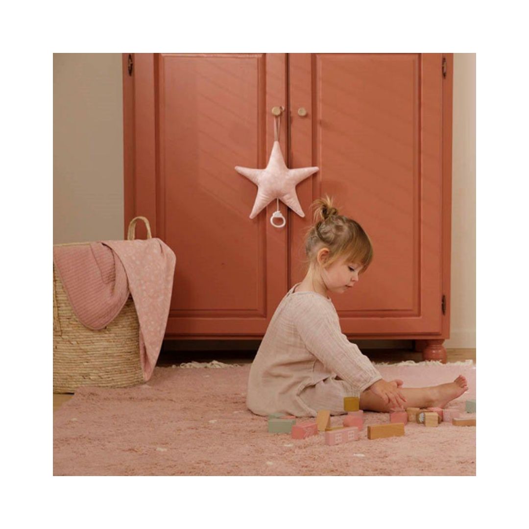 Little Dutch: Κουβερτάκι αγκαλιάς - ύπνου Wild Flowers Pink LD50421050 - Image 2