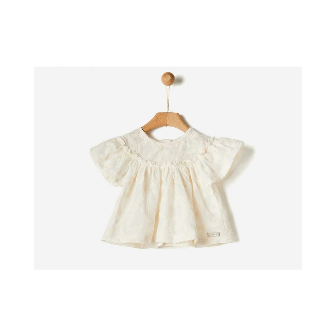 YELL-OH!: Yelloh Μπλούζα Κεντημένη Buttercream 41070164028