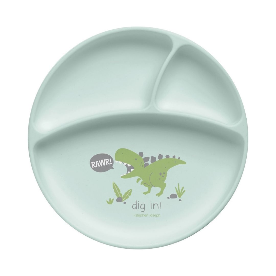 Stephen Joseph: Πιάτο σιλικόνης dino SJ119759