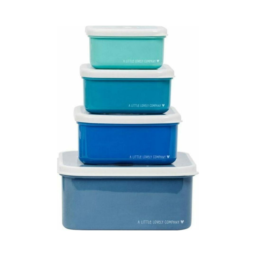 A Little Lovely Company: Σετ 4 Δοχεία Φαγητού Panda SBSEPA19 - Image 3