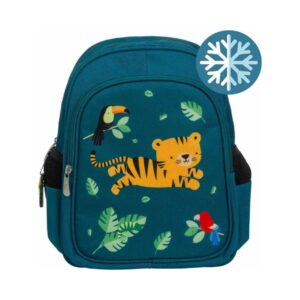 A little lovely company: Παιδική τσάντα πλάτης με Ισοθερμική θήκη - Jungle tiger BPJTGR41
