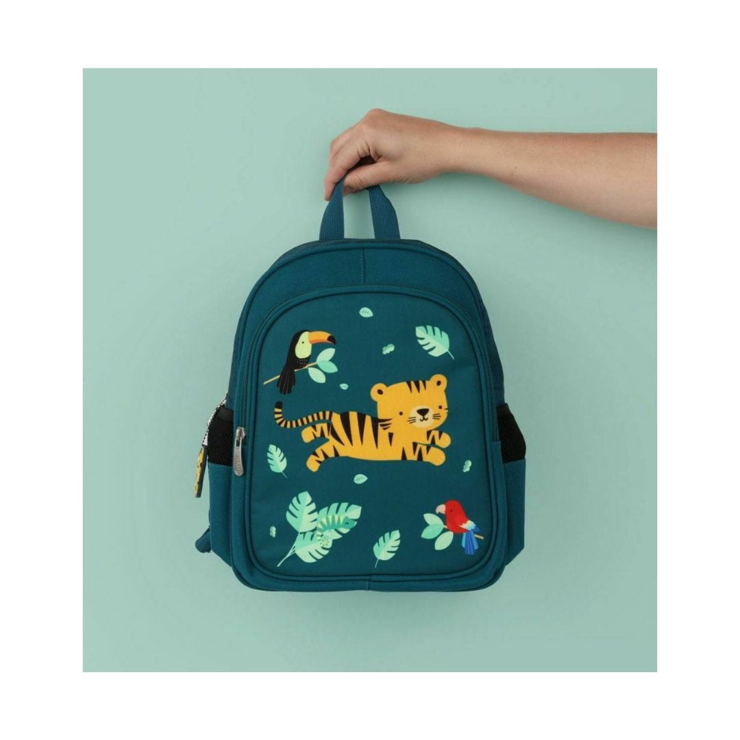 A little lovely company: Παιδική τσάντα πλάτης με Ισοθερμική θήκη - Jungle tiger BPJTGR41 - Image 4