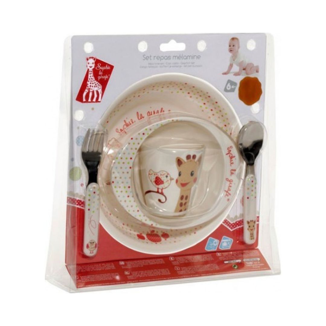 Sophie La Girafe Σόφι η καμηλοπάρδαλη: Σετ φαγητού S460006