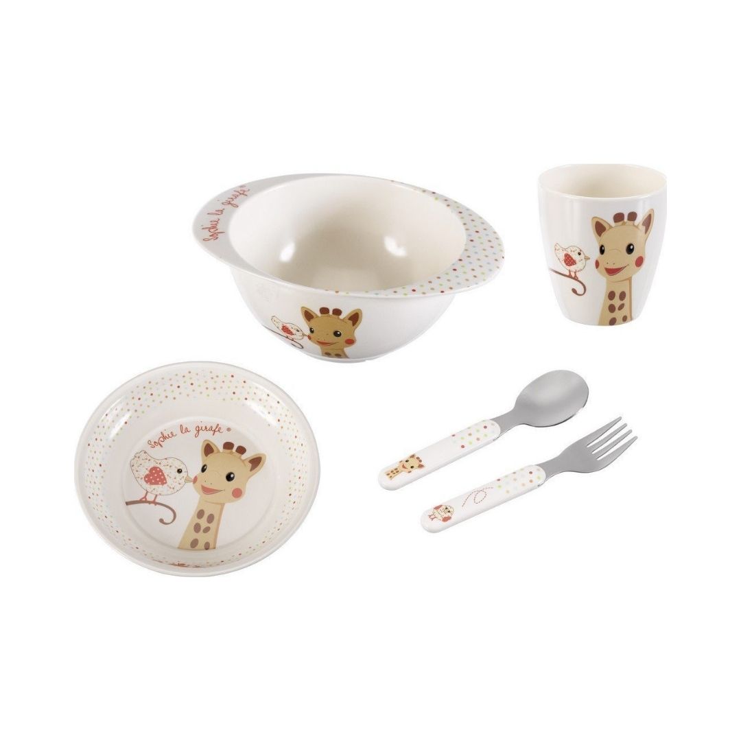 Sophie La Girafe Σόφι η καμηλοπάρδαλη: Σετ φαγητού S460006 - Image 2