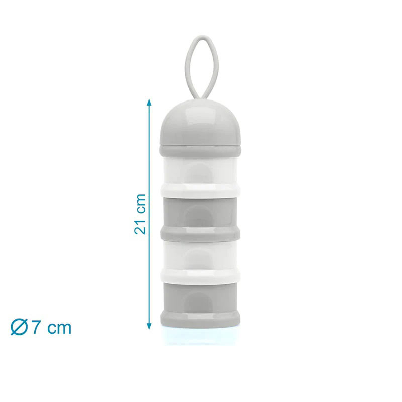 Δοσομετρητής Σκόνης Γάλακτος 4 Θέσεων Kiokids Γκρι 3766 - Image 3