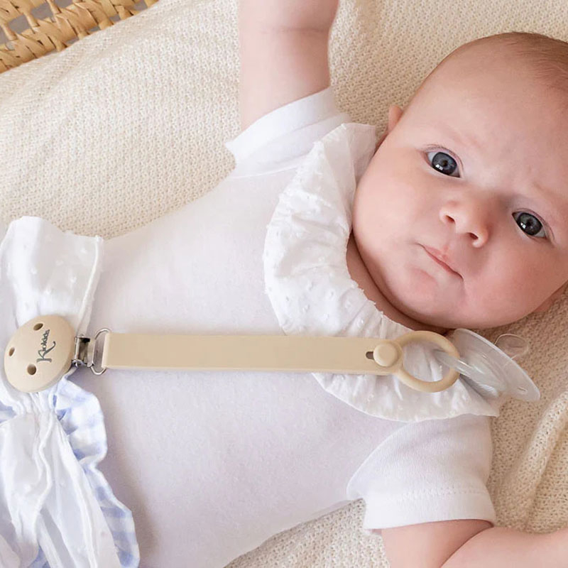 Κλιπ Πιπίλας Kiokids Μπεζ 4219 - Image 2