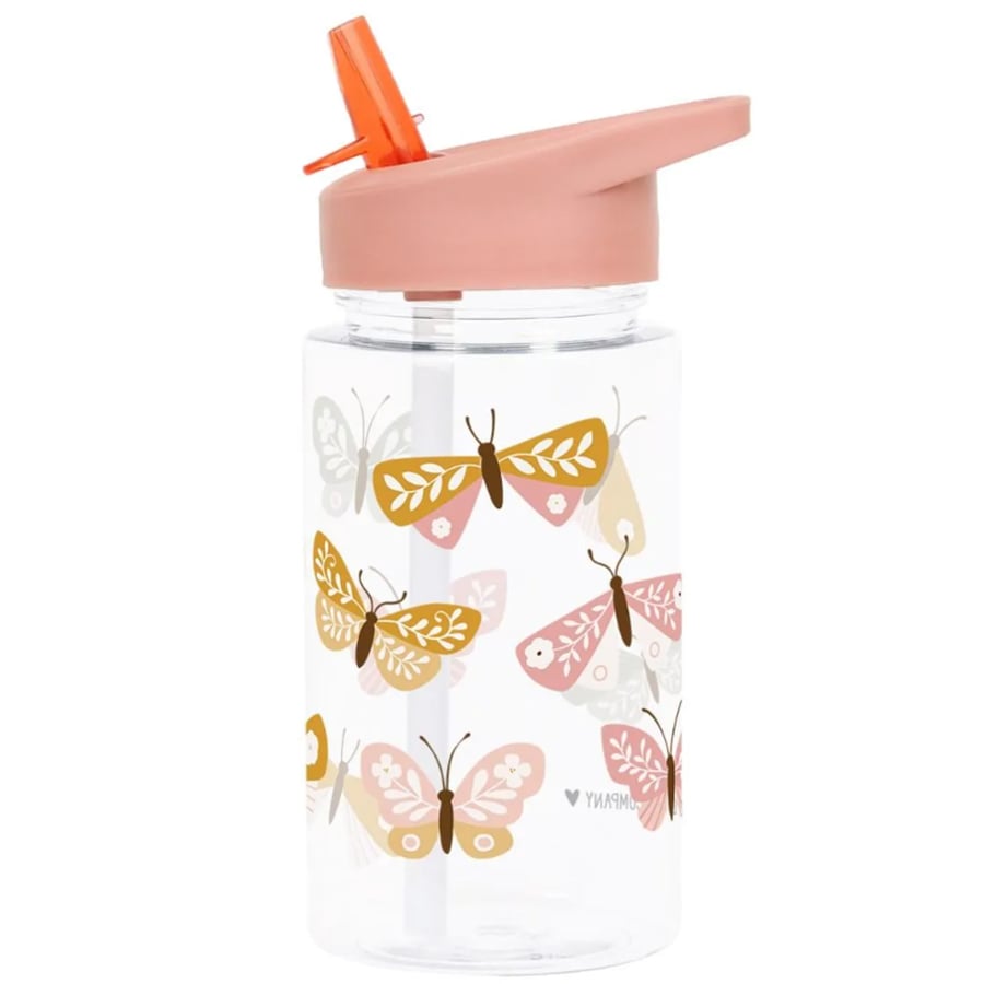 Παγούρι 450ml Με Καλαμάκι Α Little Lovely Company Butterflies DBBUPI43 - Image 2