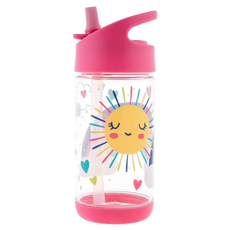 Stephen Joseph Πλαστικό Παγούρι με Καλαμάκι "Rainbow" SJ112218 - Image 2