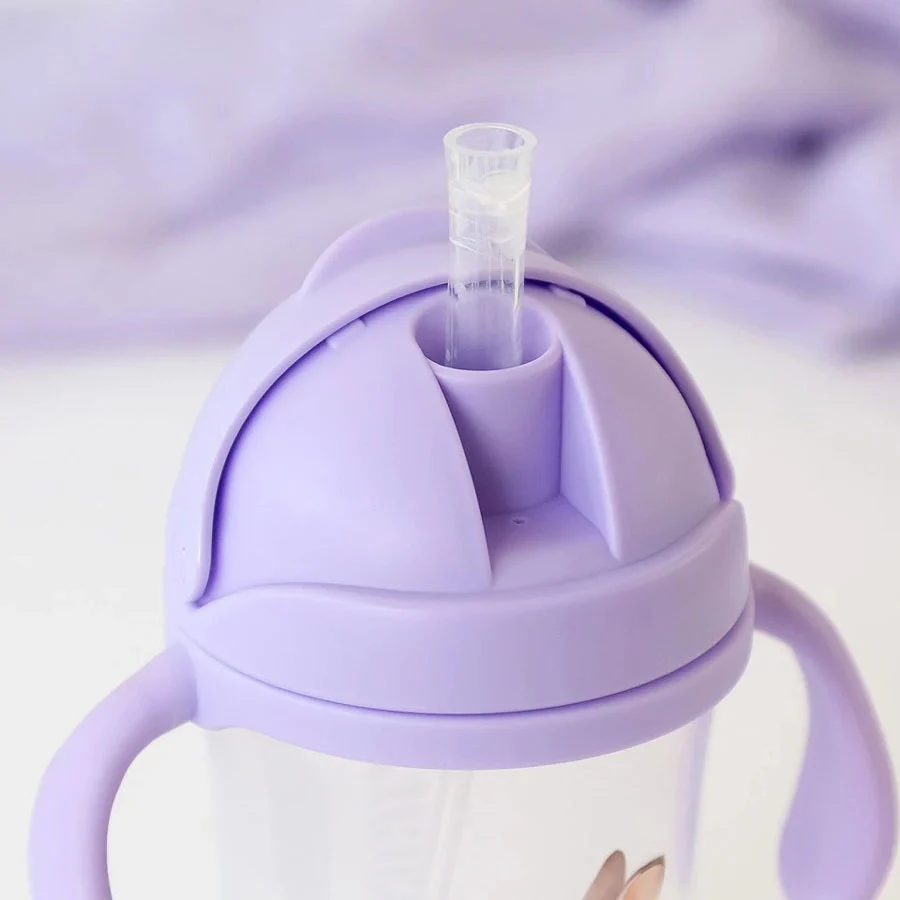 Παγούρι Με Καλαμάκι 300ml Kiokids Lavender Bunny 5370 - Image 2
