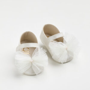 EverKid Βαπτιστικές Μπαλαρίνες Αγκαλιάς Εκρού K602A