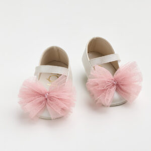 EverKid Βαπτιστικές Μπαλαρίνες Αγκαλιάς Εκρού K602B