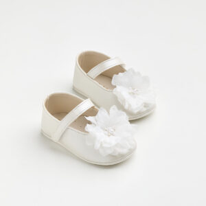 EverKid Βαπτιστικές Μπαλαρίνες Αγκαλιάς Εκρού K604E