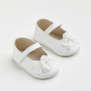 EverKid Βαπτιστικές Μπαλαρίνες Αγκαλιάς Λευκό K611A