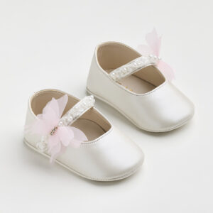 EverKid Βαπτιστικές Μπαλαρίνες Αγκαλιάς Εκρού K612P