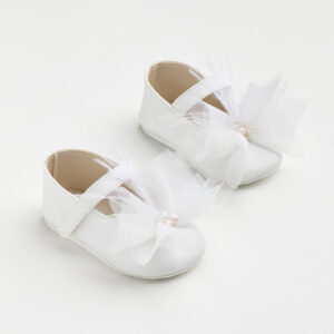 EverKid Βαπτιστικές Μπαλαρίνες Αγκαλιάς Λευκό K617A