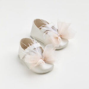 EverKid Βαπτιστικές Μπαλαρίνες Αγκαλιάς Εκρού K617B