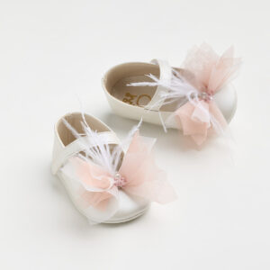 EverKid Βαπτιστικές Μπαλαρίνες Αγκαλιάς Εκρού K617E