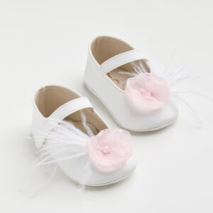 EverKid Βαπτιστικές Μπαλαρίνες Αγκαλιάς Λευκό K618A