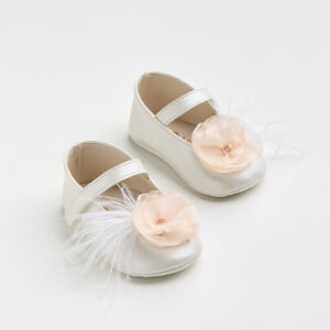 EverKid Βαπτιστικές Μπαλαρίνες Αγκαλιάς Εκρού K618B