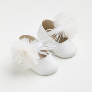 EverKid Βαπτιστικές Μπαλαρίνες Αγκαλιάς Λευκό K619A