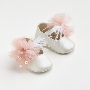 EverKid Βαπτιστικές Μπαλαρίνες Αγκαλιάς Εκρού K619E