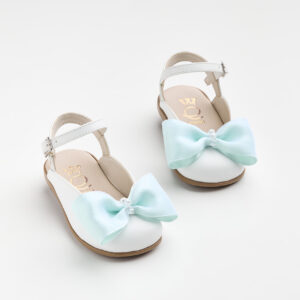 Μπαλαρίνα περπατήματος Λευκό-Μέντα K670B