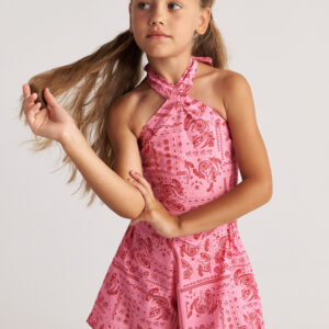 Two in a castle - Παιδικό Σετ Bandana Two in a Castle – Τοπ με Μαντήλι & Σορτς (T7073)