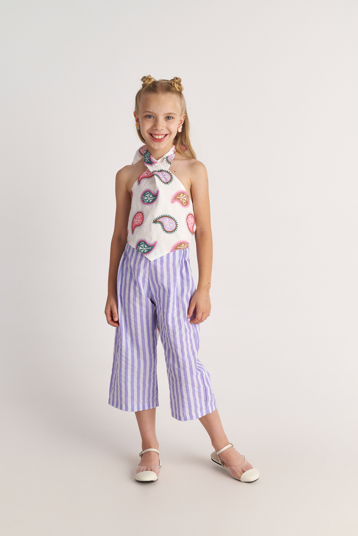 Two in a castle - Παιδική Φόρμα Κορίτσι με Φουλάρι (T7126)