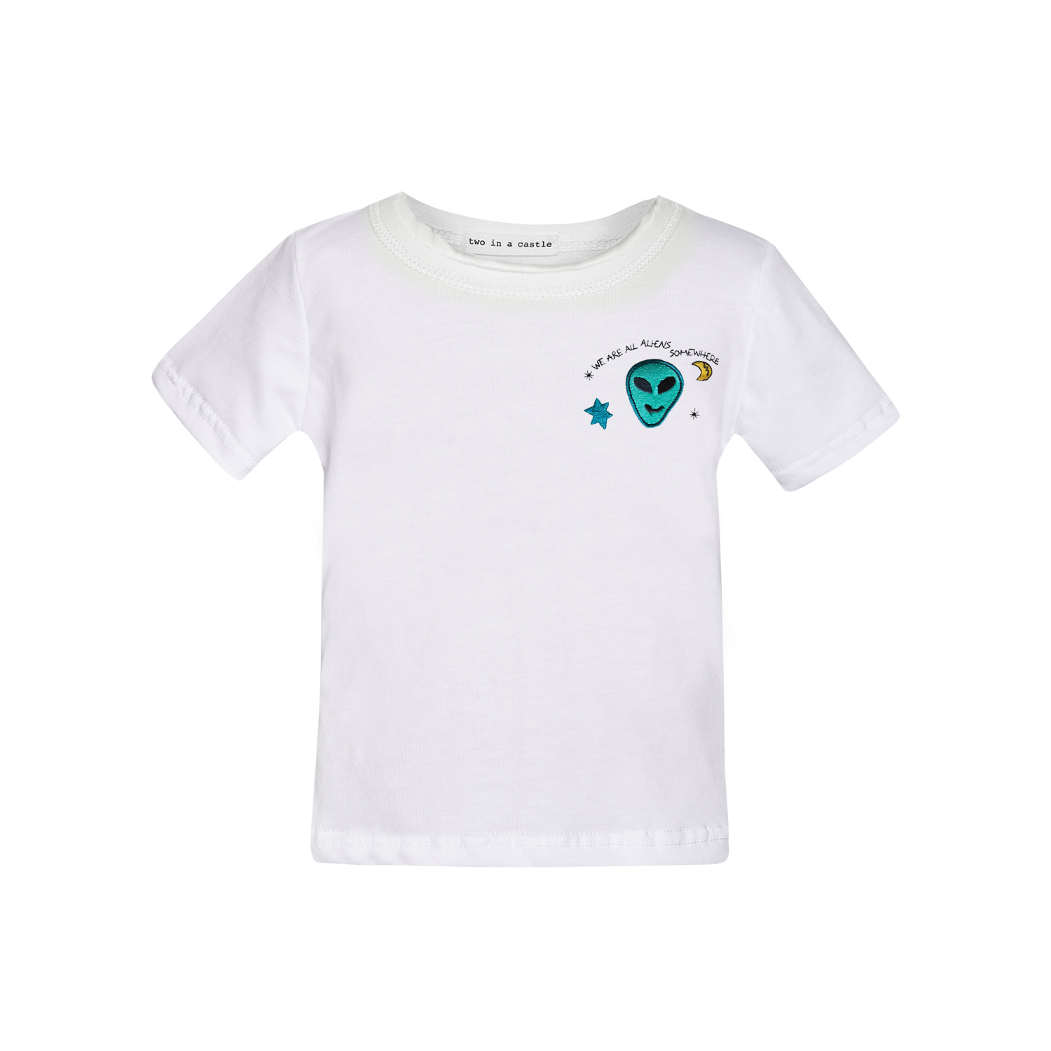 Two in a castle - Βρεφικό Σετ Αγόρι “Out of Space” – Top & Allover Slouchy Σορτς (T7341) - Image 2