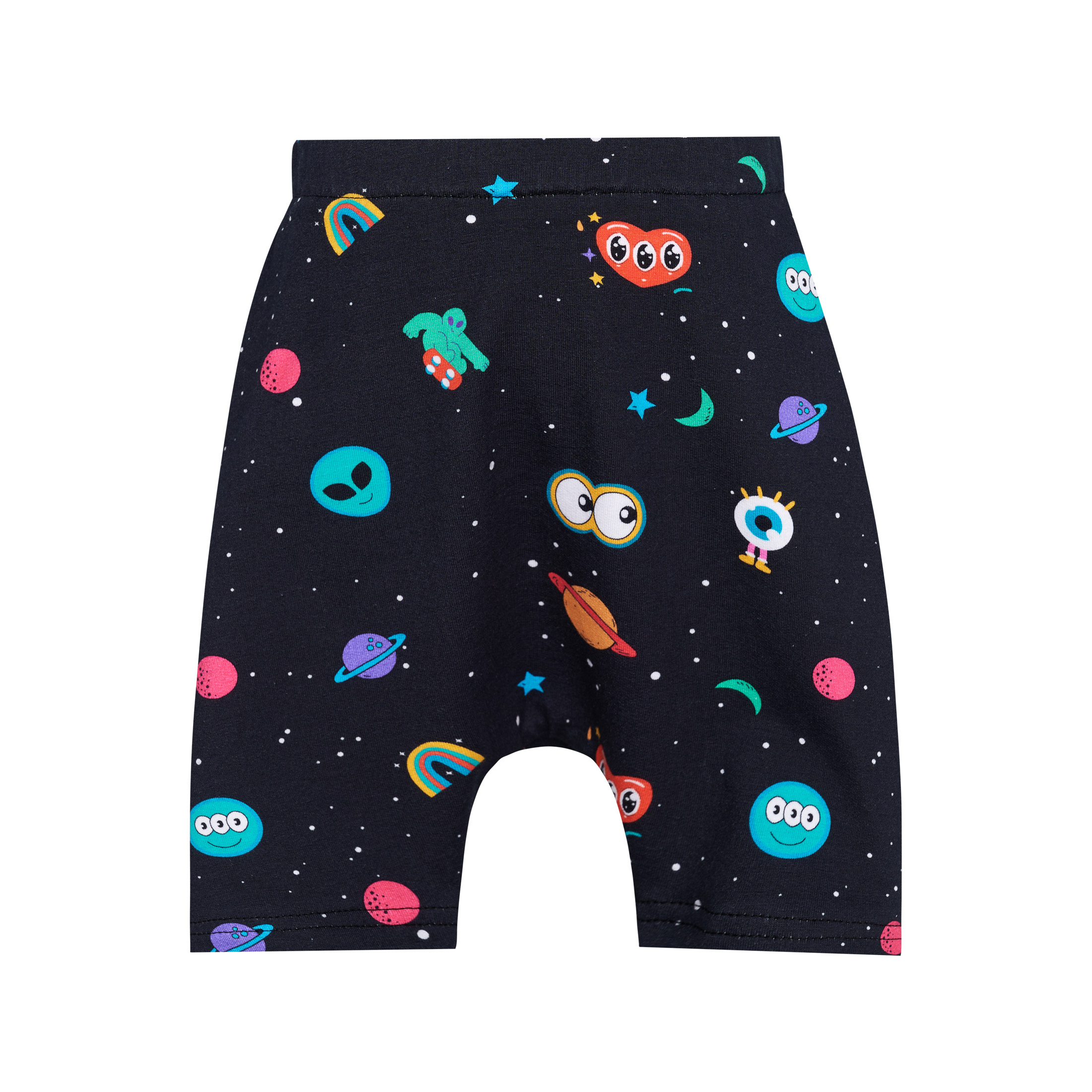 Two in a castle - Βρεφικό Σετ Αγόρι “Out of Space” – Top & Allover Slouchy Σορτς (T7341) - Image 3