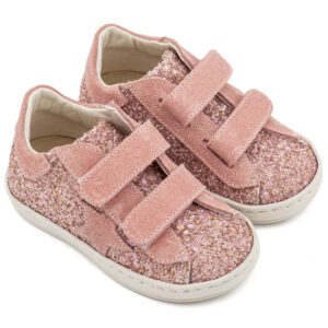 Sneaker Διπλό Χρατς με Αστέρι στο Πλάι EXC5904 Ροζ