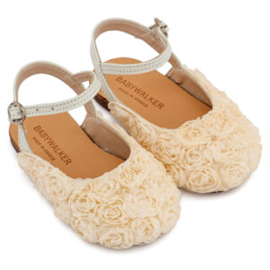 Γαλλικό Σαμπό με Chiffon Λουλούδια BW4884 Εκρού