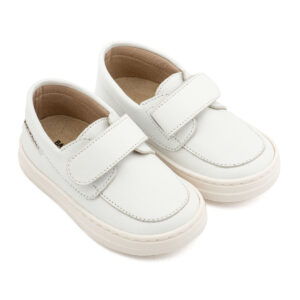 Δερμάτινο Μοκασίνι BW 4310 Λευκό