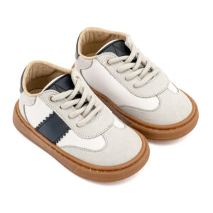 Δίχρωμο Δετά Sneaker EXC5309 Λευκό-Μπλε-Γκρι