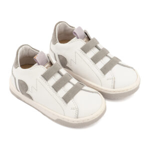 Sneaker Παντοφλέ με Λαστιχάκια EXC8005 Λευκό-Γκρι