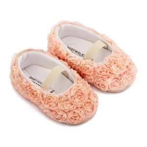 Μπαλαρίνα Διακοσμημένη με Chiffon Λουλούδι MI1660 Ροζ