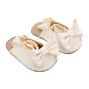 Γαλλικό Σαμπό με Σατέν Φιόγκο  MI1661 Εκρού