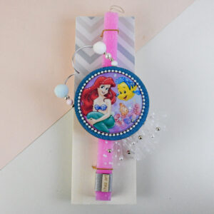 Πασχαλινή Λαμπάδα Κορίτσι - Μικρή Γοργόνα Ariel