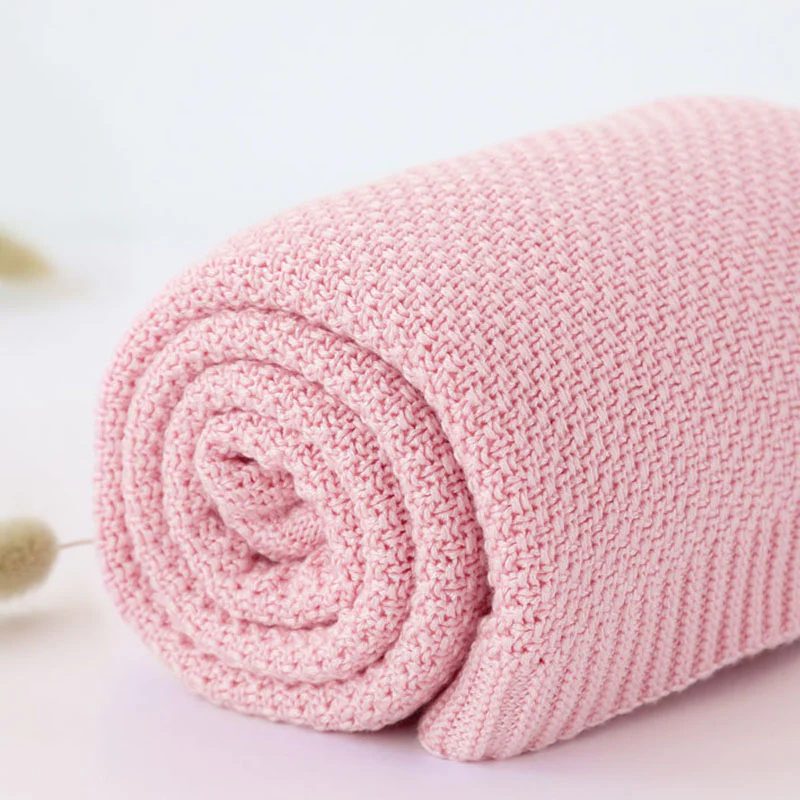 Κουβέρτα Αγκαλιάς Bamboo 80x110εκ. Ροζ