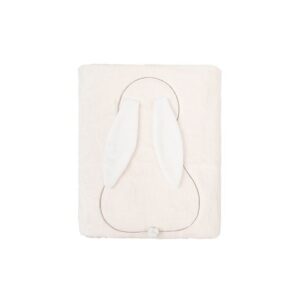 Bimbidreams Κουβέρτα Κούνιας Microfiber εκρού Bunny 110 x 140 εκ.
