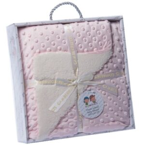 Κουβέρτα Χνουδοτή Ροζ 80x110εκ.